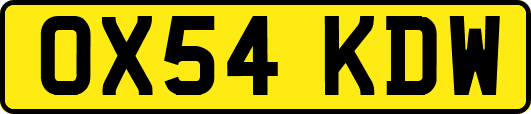 OX54KDW