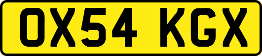 OX54KGX