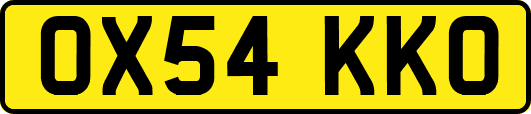 OX54KKO