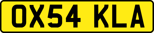 OX54KLA
