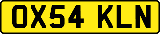 OX54KLN
