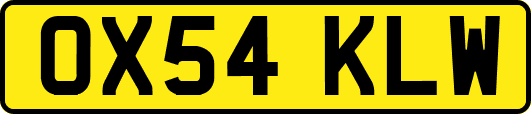 OX54KLW