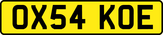OX54KOE
