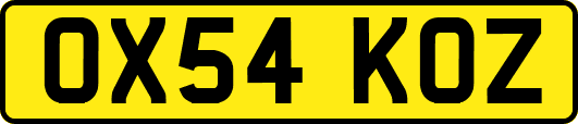 OX54KOZ