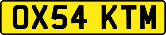 OX54KTM