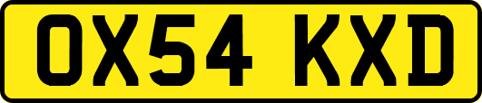 OX54KXD