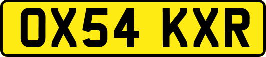 OX54KXR