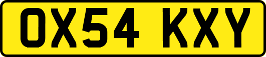 OX54KXY