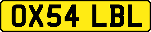 OX54LBL