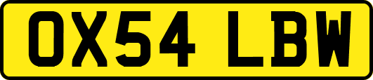 OX54LBW