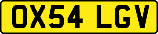 OX54LGV