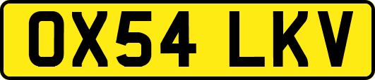 OX54LKV