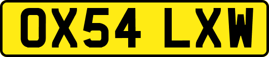 OX54LXW