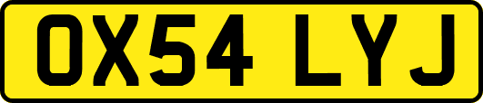 OX54LYJ
