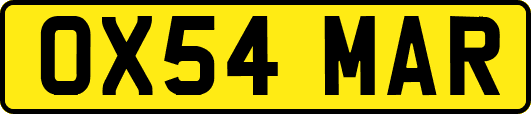 OX54MAR