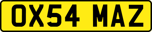 OX54MAZ
