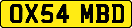 OX54MBD