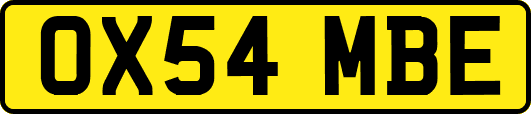 OX54MBE
