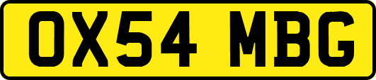 OX54MBG
