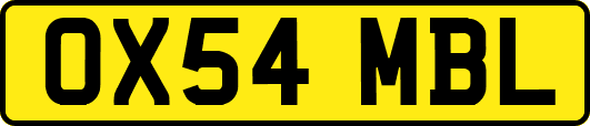OX54MBL