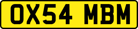 OX54MBM
