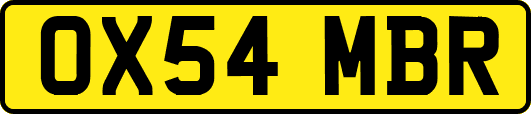 OX54MBR