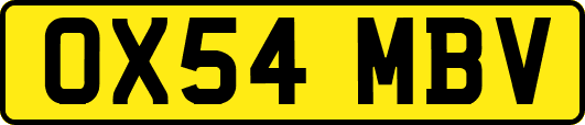 OX54MBV