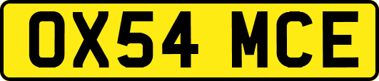 OX54MCE