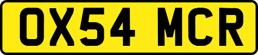 OX54MCR