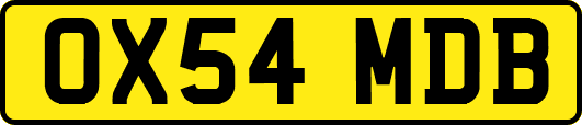 OX54MDB