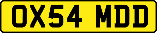OX54MDD
