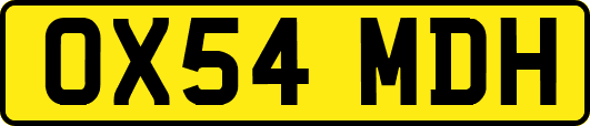 OX54MDH