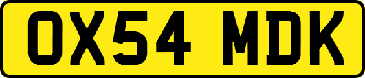 OX54MDK