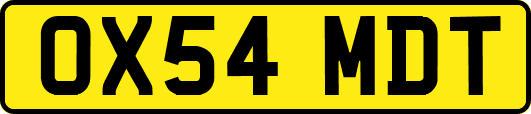 OX54MDT