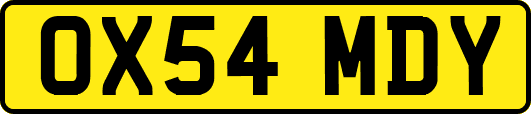 OX54MDY