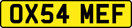 OX54MEF