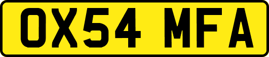 OX54MFA