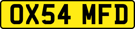 OX54MFD