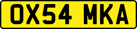 OX54MKA