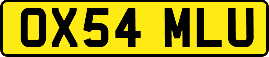 OX54MLU