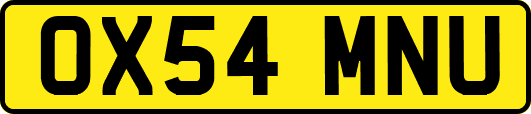 OX54MNU