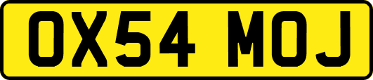 OX54MOJ