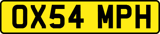 OX54MPH