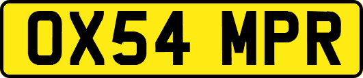 OX54MPR