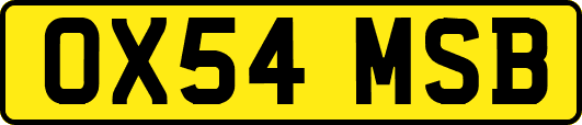 OX54MSB