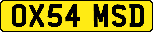 OX54MSD