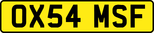 OX54MSF
