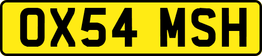 OX54MSH