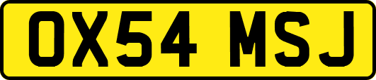OX54MSJ