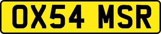 OX54MSR